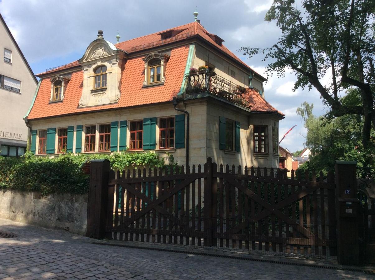 Ferienwohnung Villa Am Fluss Lauf an der Pegnitz Exterior foto
