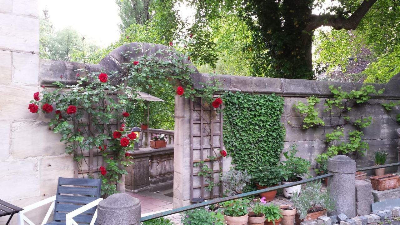 Ferienwohnung Villa Am Fluss Lauf an der Pegnitz Exterior foto