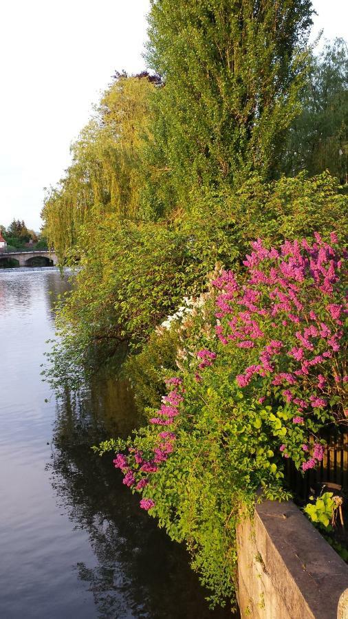 Ferienwohnung Villa Am Fluss Lauf an der Pegnitz Exterior foto